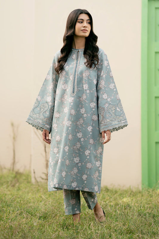 Baroque - DIGITAL PRINTED SLUB KHADDAR UF-486