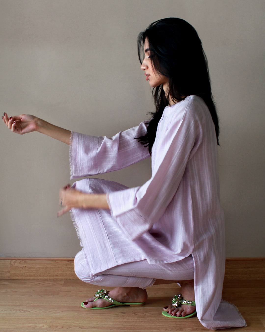 Ayesha Naveed - Lilac Set