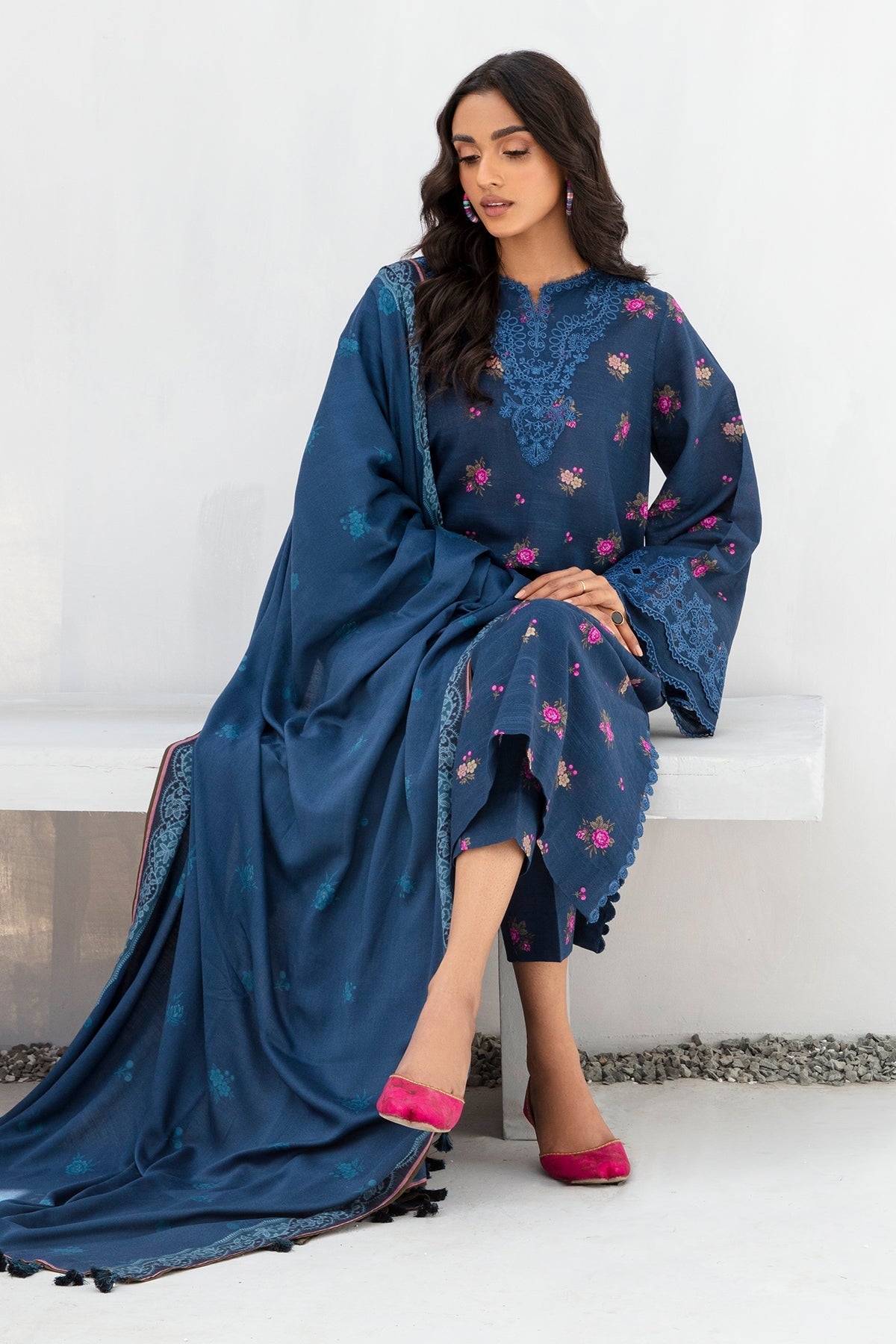 Baroque - DIGITAL PRINTED VISCOSE KHADDAR UF-450