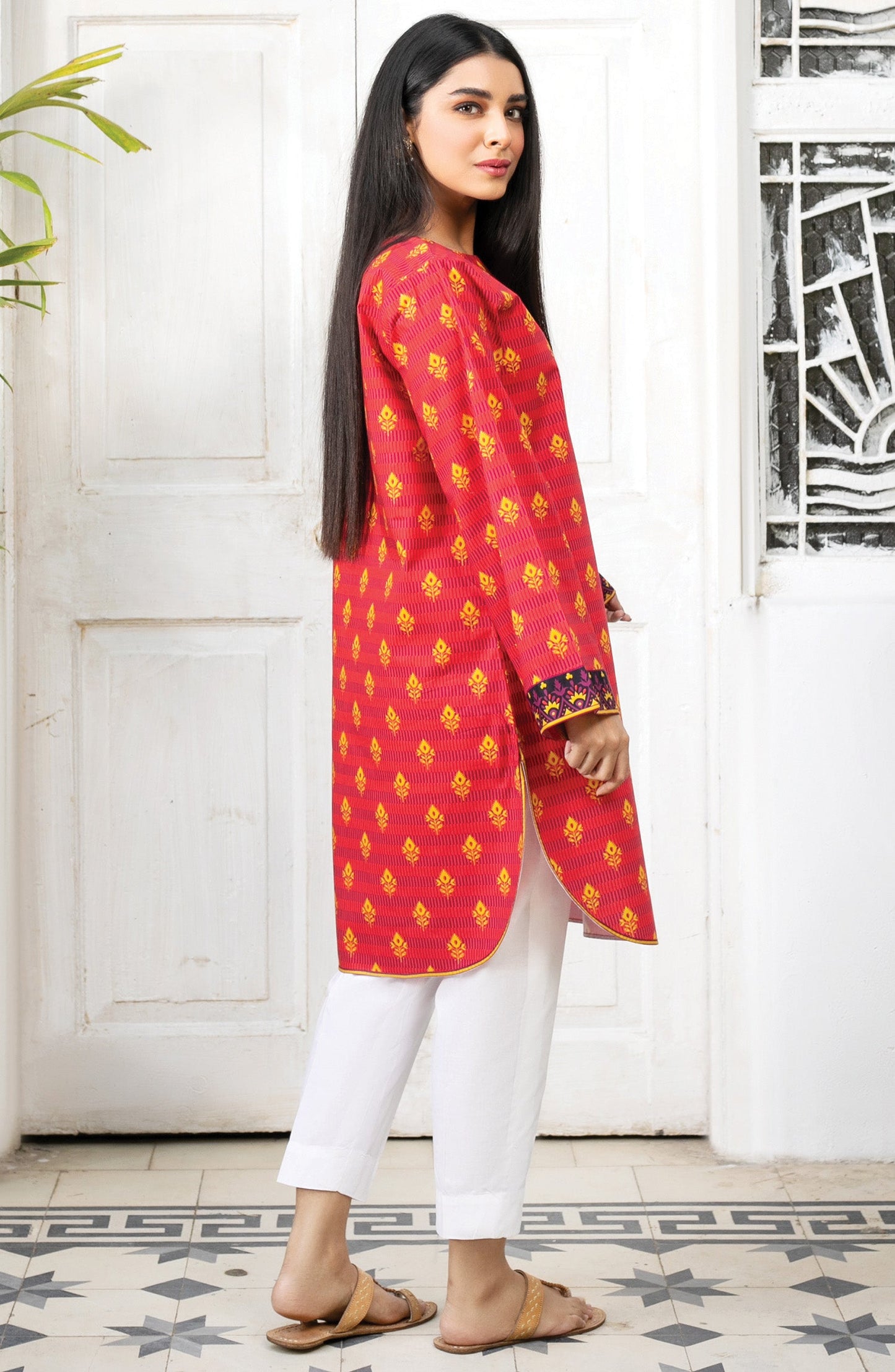 Orient - Unstitched 1 Piece Printed Lawn Shirt