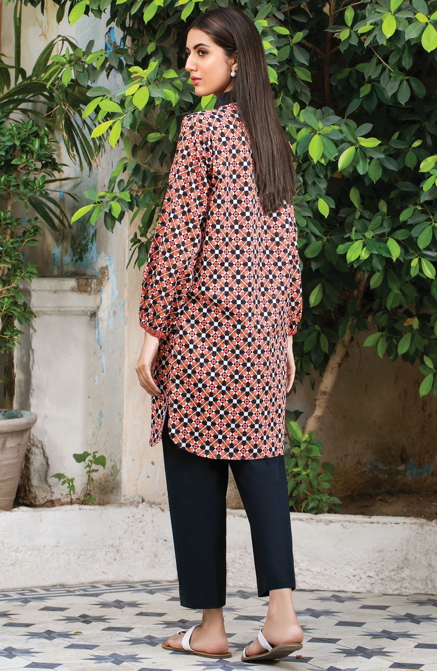 Orient - Unstitched 1 Piece Printed Lawn Shirt