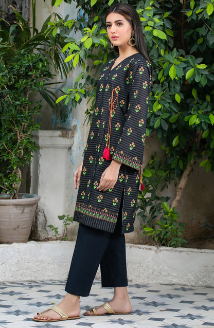 Orient - Unstitched 1 Piece Printed Zari Stripe Shirt