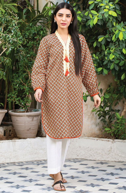 Orient - Unstitched 1 Piece Printed Lawn Shirt