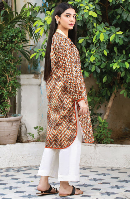 Orient - Unstitched 1 Piece Printed Lawn Shirt