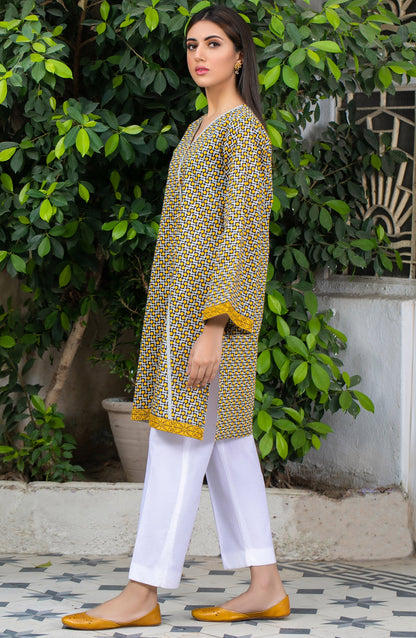 Orient - Unstitched 1 Piece Printed Lawn Shirt