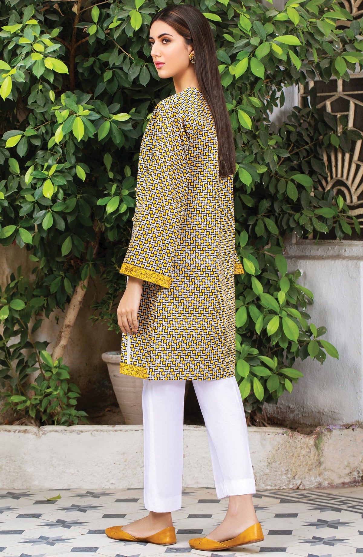 Orient - Unstitched 1 Piece Printed Lawn Shirt
