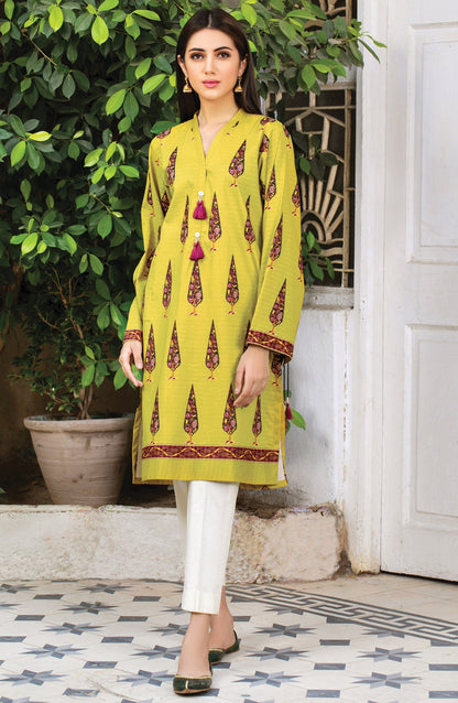 Orient - Unstitched 1 Piece Printed Zari Stripe Shirt