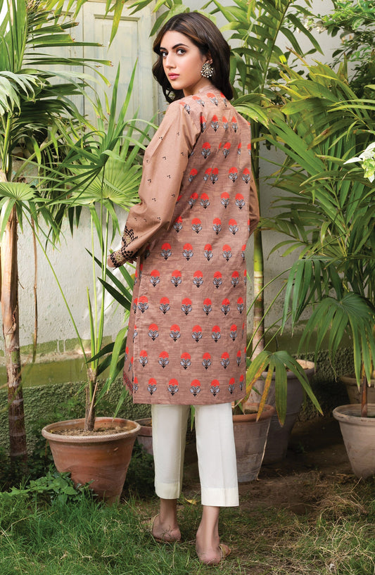 Orient - Unstitched 1 Piece Embroidered Lawn Shirt