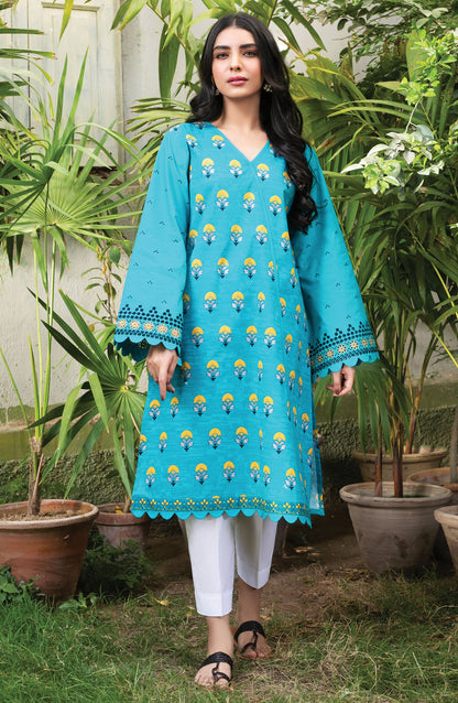 Orient - Unstitched 1 Piece Embroidered Lawn Shirt