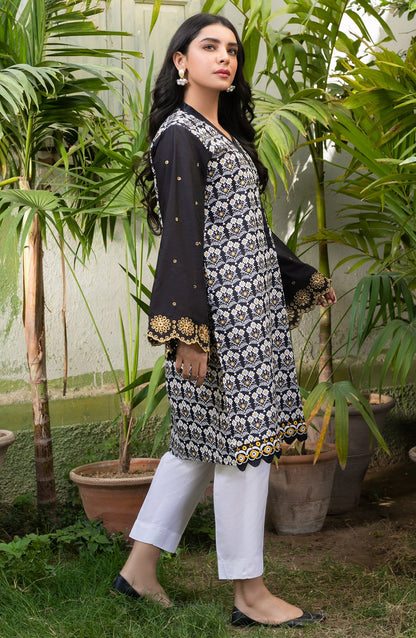 Orient - Unstitched 1 Piece Embroidered Lawn Shirt