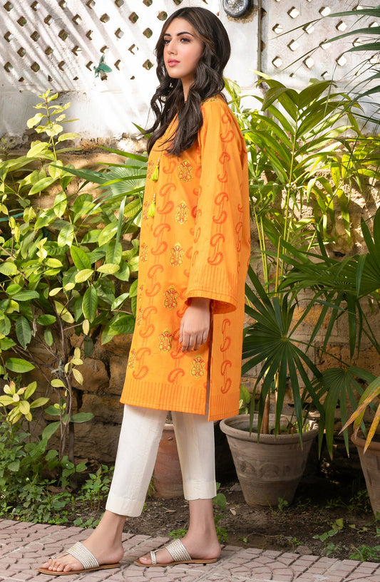 Orient - Unstitched 1 Piece Embroidered Jacquard Shirt