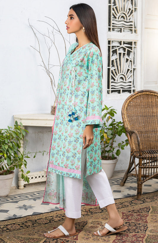 Orient - Unstitched 2 Piece Printed Lawn Shirt Dupatta