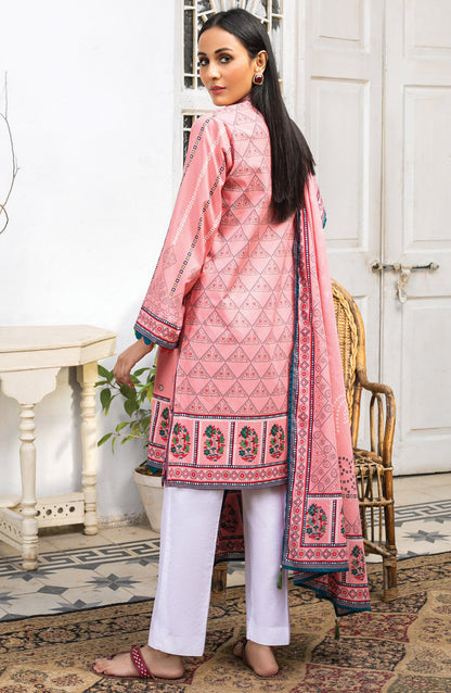 Orient - Unstitched 2 Piece Printed Lawn Shirt Dupatta