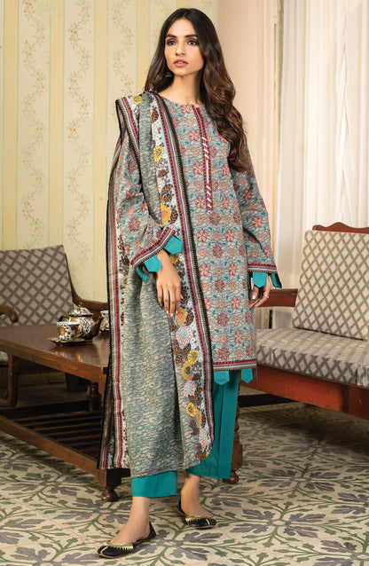 Orient - Unstitched 3 Piece Printed Lawn Suit