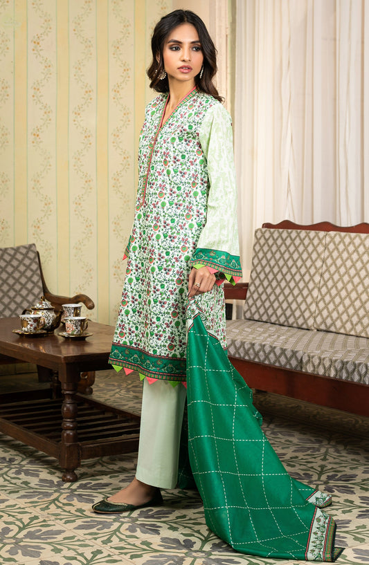 Orient - Unstitched 3 Piece Printed Lawn Suit