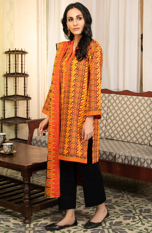 Orient - Unstitched 3 Piece Printed Lawn Suit