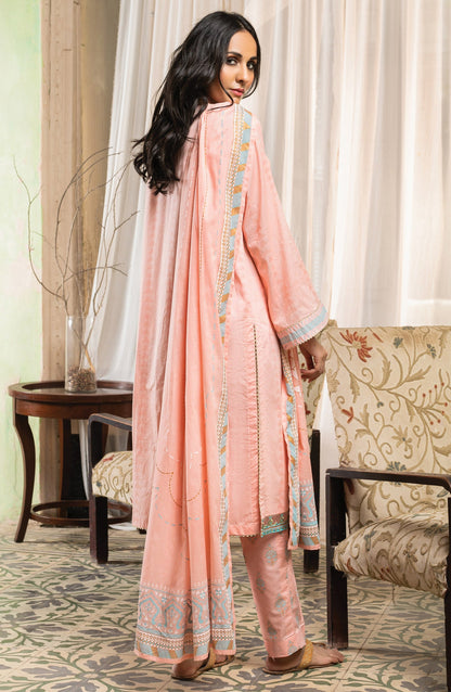 Orient - Unstitched 3 Piece Embroidered Jacquard Suit