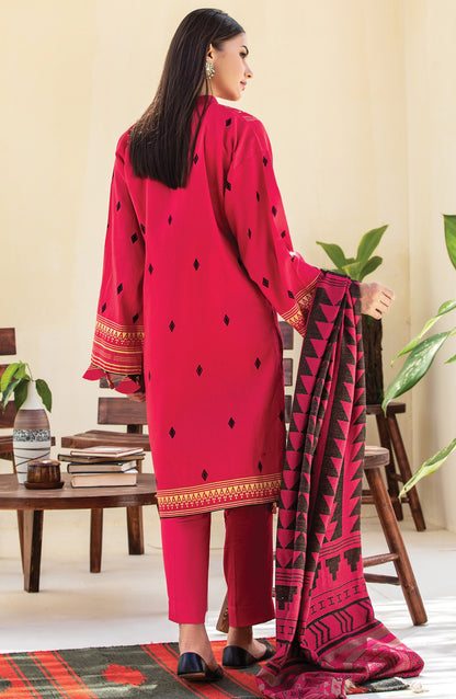 Orient - Unstitched 3 Piece Embroidered Textured Heavy Cotton Suit