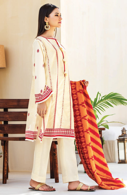 Orient - Unstitched 3 Piece Embroidered Karandi Suit