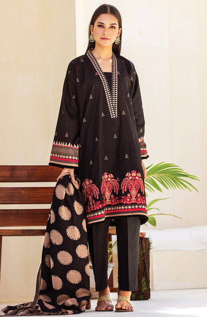 Orient - Unstitched 3 Piece Embroidered Karandi Suit