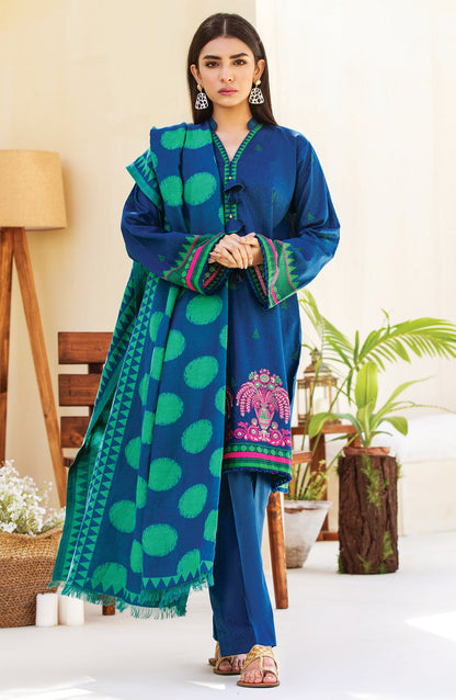 Orient - Unstitched 3 Piece Embroidered Karandi Suit