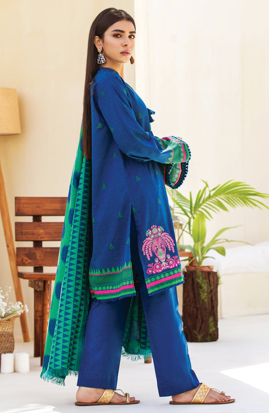 Orient - Unstitched 3 Piece Embroidered Karandi Suit