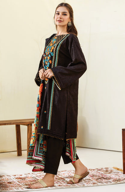 Orient - Unstitched 3 Piece Embroidered Karandi Suit