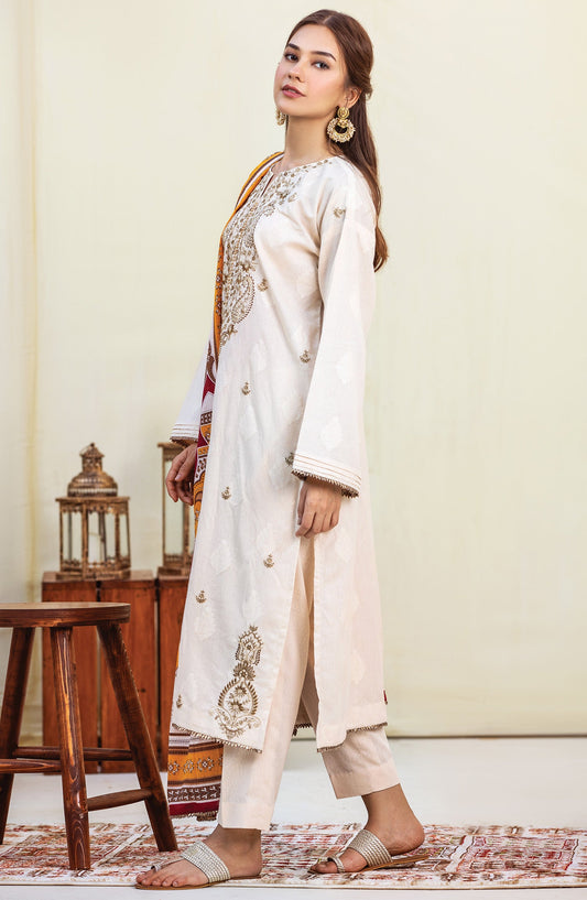 Orient - Unstitched 3 Piece Embroidered Karandi Suit