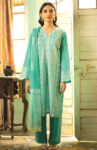 Orient - Unstitched 3 Piece Heavy Embroidered Lawn Suit