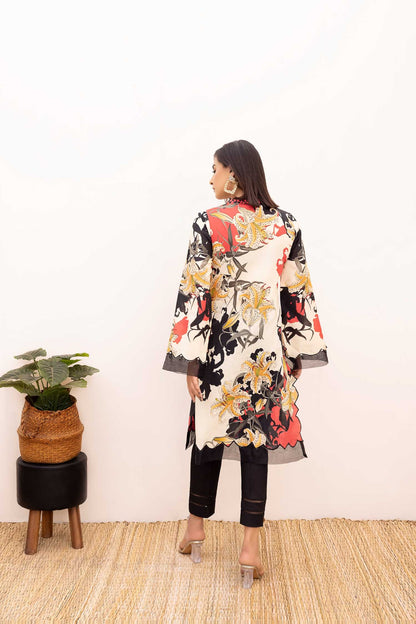 Adan's Libas - Crawl - Digital Printed Stitched Lawn Kurti