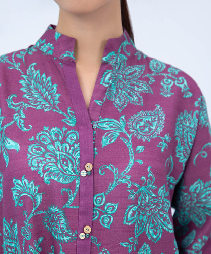 Sapphire - 3 Piece - Printed Light Khaddar Suit