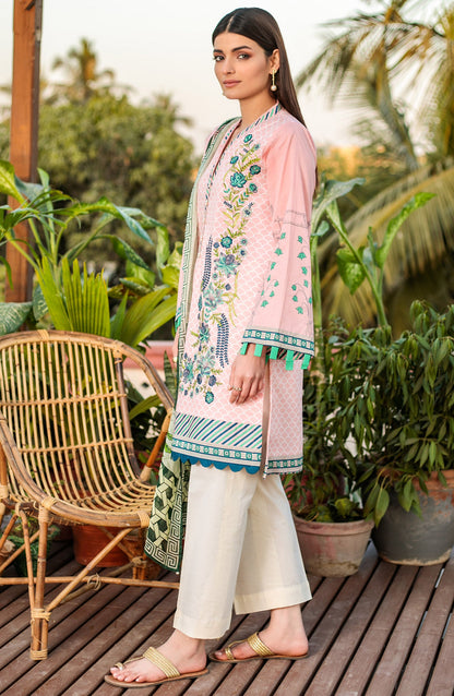 Orient - Unstitched 3 Piece Embroidered Lawn Suit