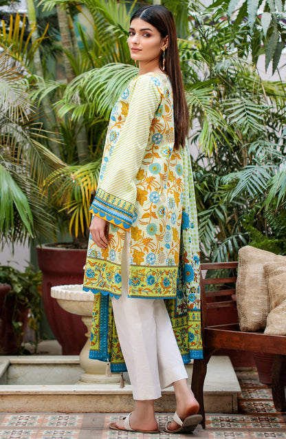 Orient - Unstitched 3 Piece Printed Lawn Suit