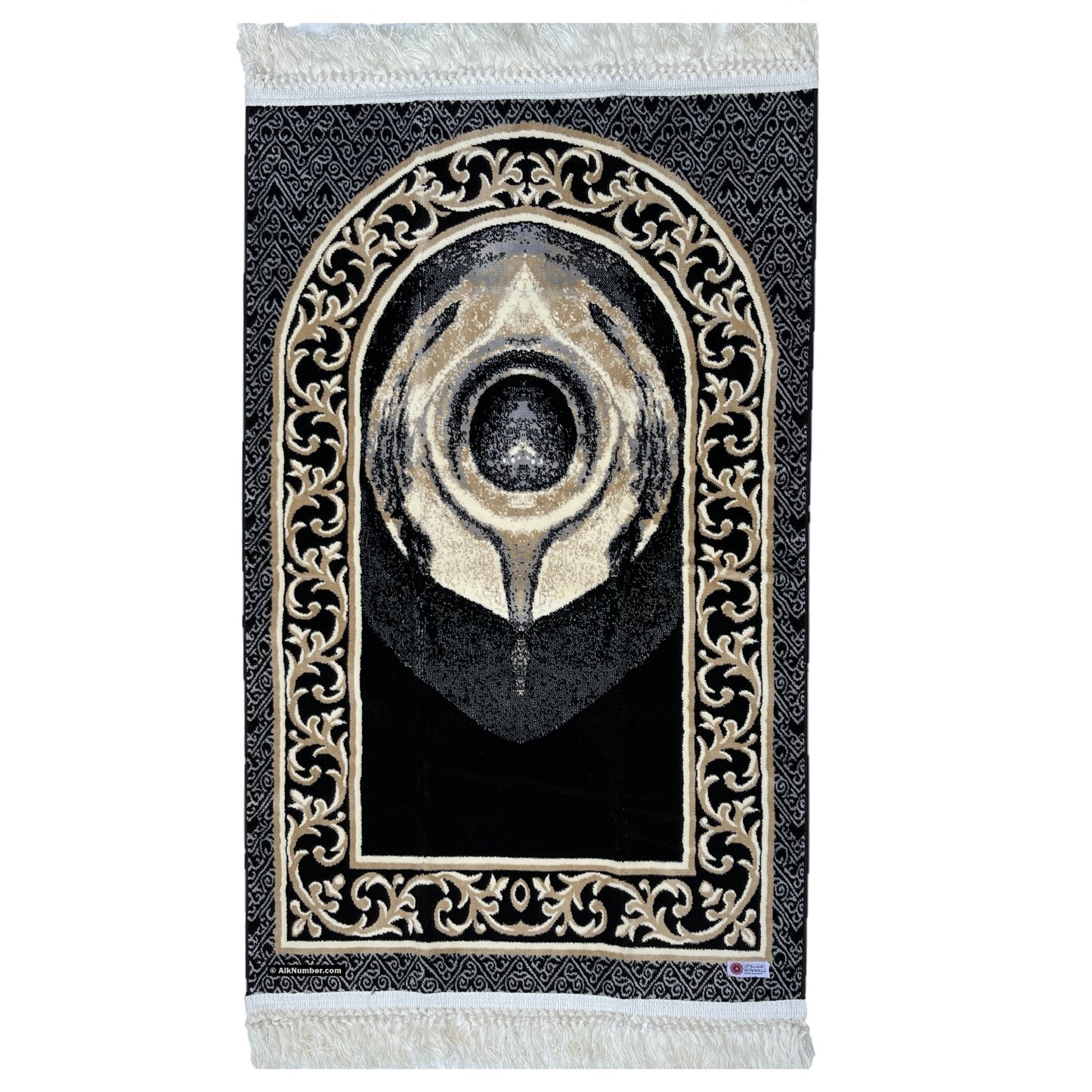Black Stone Prayer Mat (Jai Namaz)