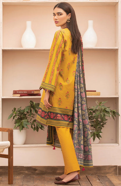 Orient - Unstitched 2 Piece Printed Lawn Shirt Dupatta