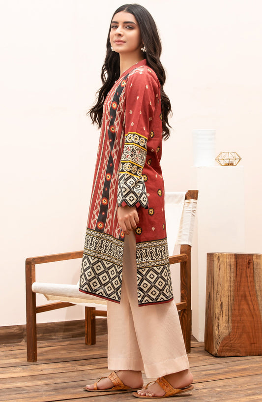 Orient - Unstitched 1 Piece Printed Lawn Shirt