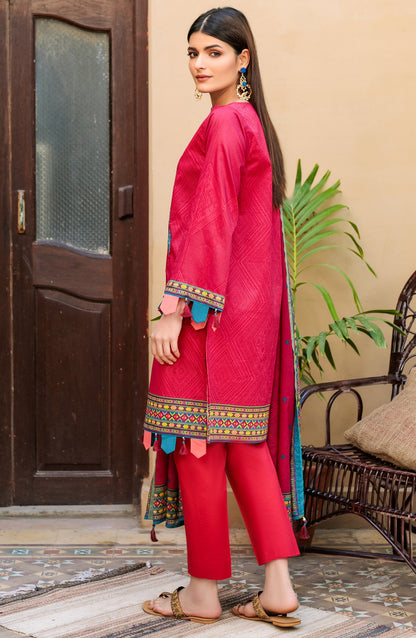 Orient - Unstitched 3 Piece Embroidered Lawn Suit