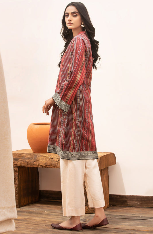 Orient - Unstitched 1 Piece Printed Lawn Shirt