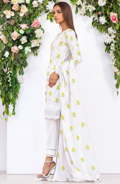 Orient - Unstitched 2 Piece Embroidered Lawn Suit