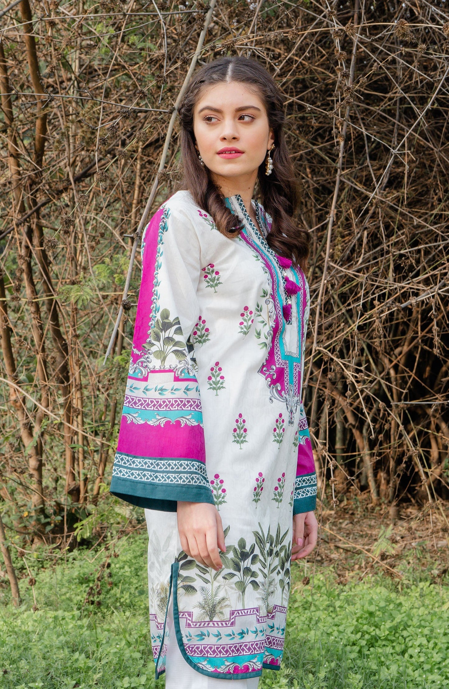 Orient - Stitched 1 Piece Printed Jacquard Shirt