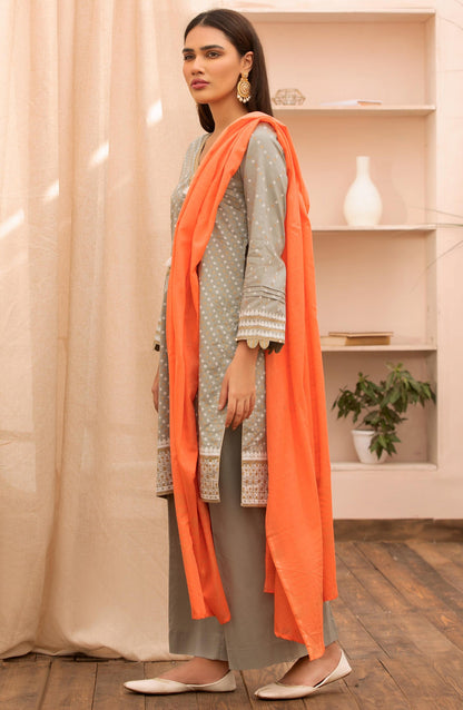 Orient - Unstitched 3 Piece Printed Lawn Suit