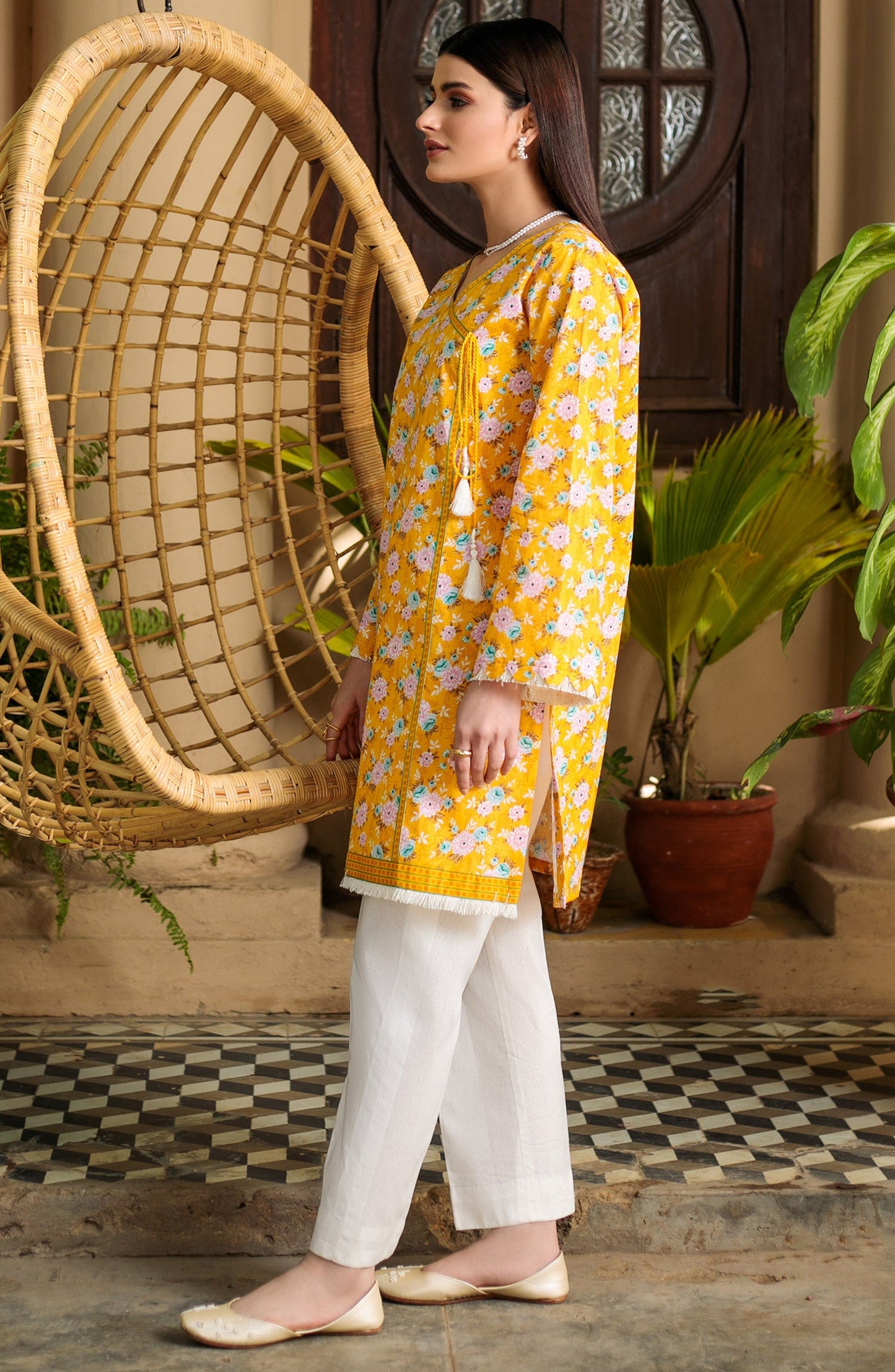 Orient - Unstitched 1 Piece Printed Lawn Shirt