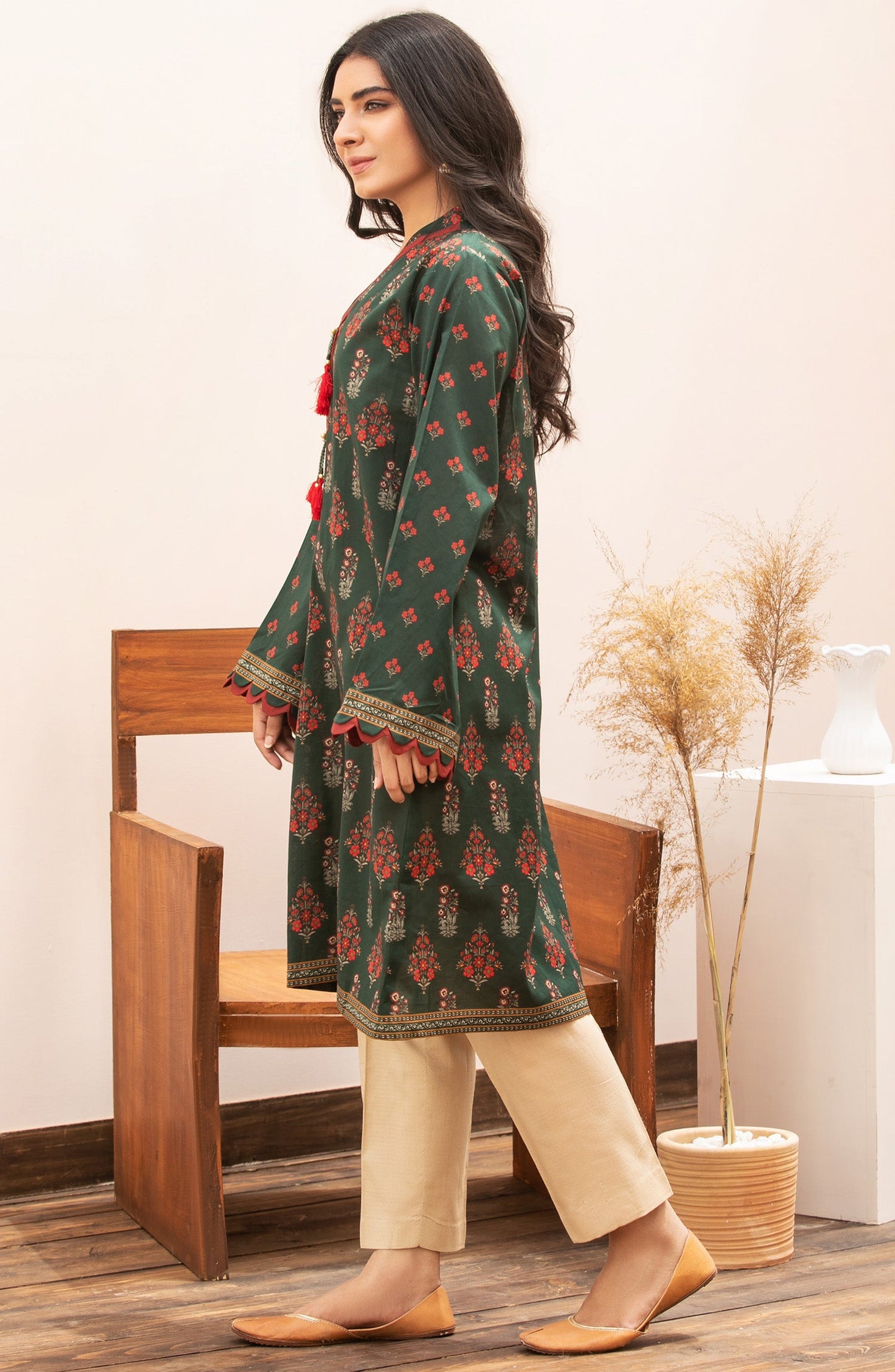Orient - Unstitched 1 Piece Printed Lawn Shirt