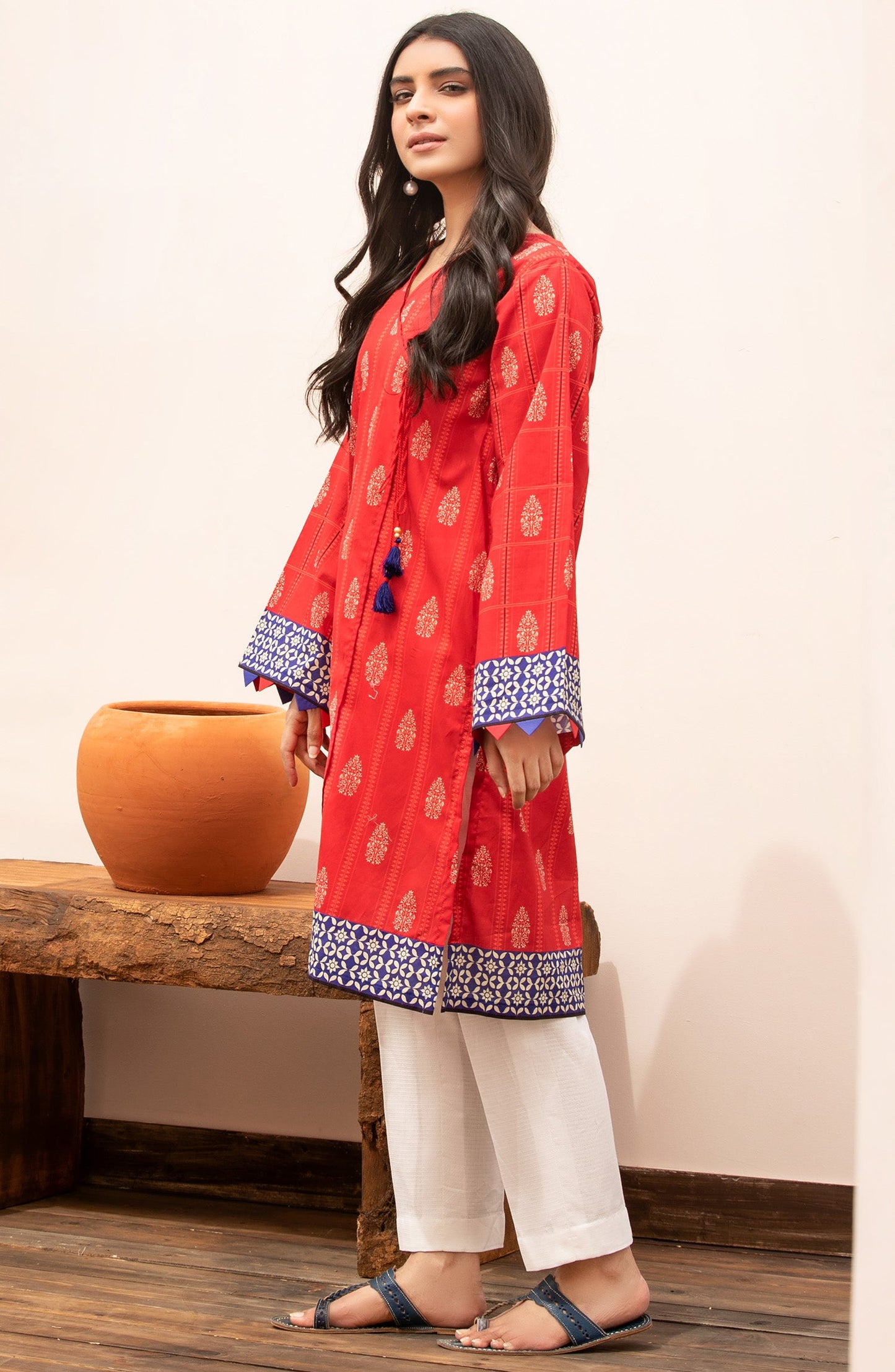 Orient - Unstitched 1 Piece Printed Lawn Shirt