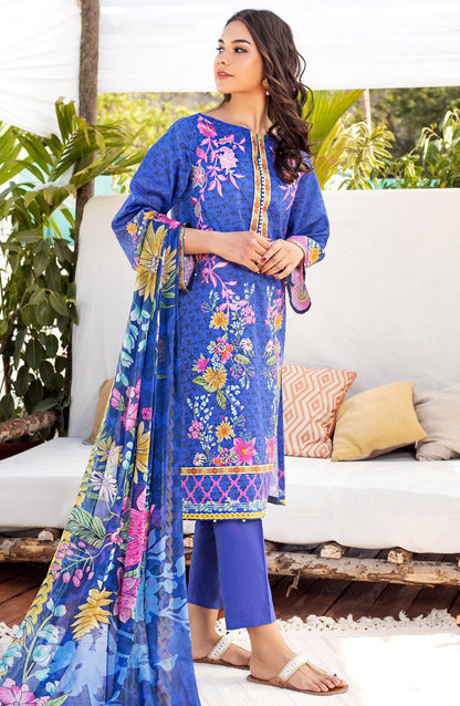 Orient - Unstitched 3 Piece Embroidered Lawn Suit