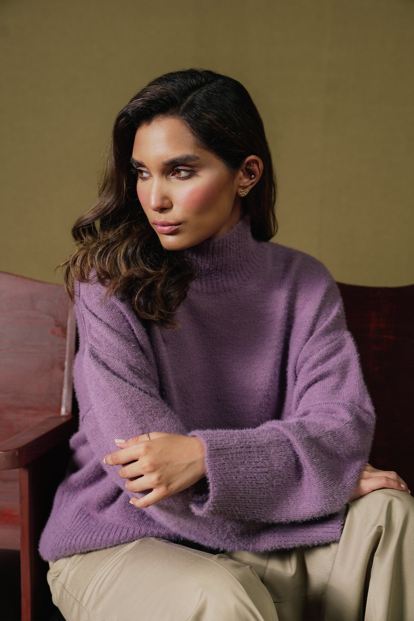 Ethnic - SOLID SWEATER (E1283/108/508)