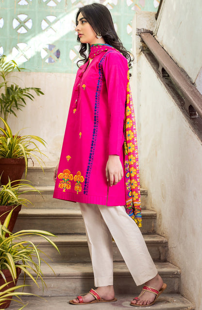Orient - Unstitched 3 Piece Embroidered Lawn Suit