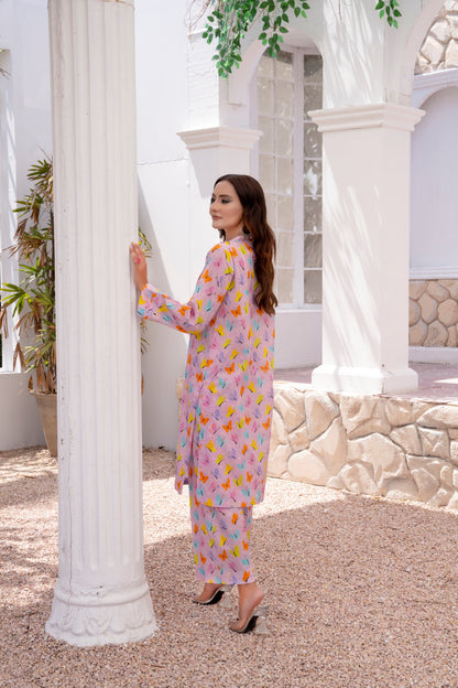 Bebano - Pink Butterflies 2pc