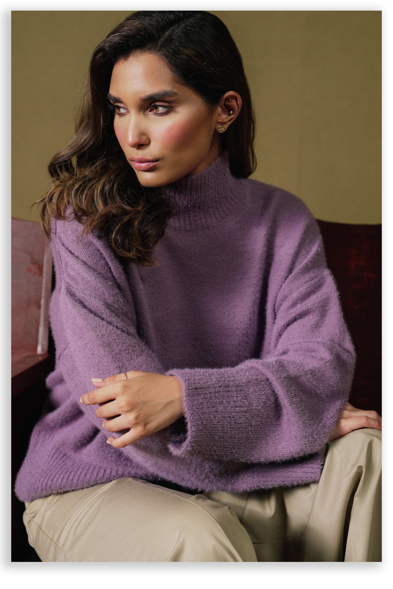 Ethnic - SOLID SWEATER (E1283/108/508)