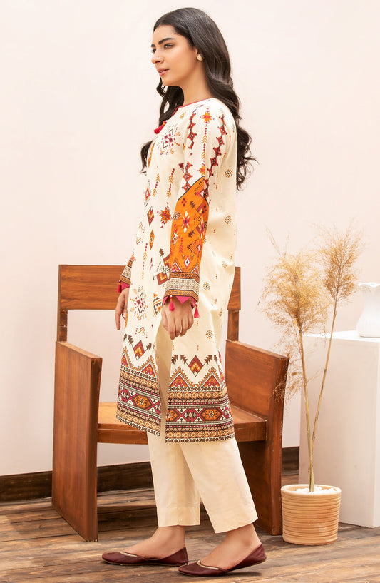 Orient - Unstitched 1 Piece Printed Lawn Shirt